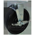 Mapp Caster 8"X2" Polyurthane on Iron Wheel Rigid Caster W/ Brake - 1,250 Lbs Cap 146UIRB820RB